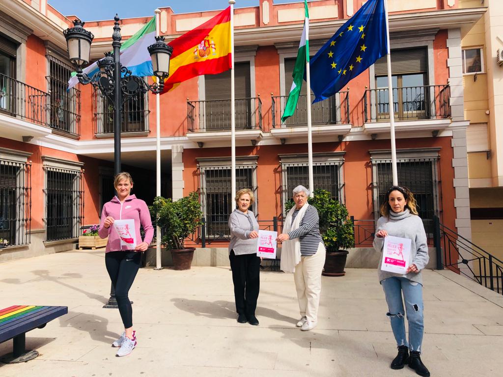 Gualchos Castell de Ferro se suma al rosa del 4 al 13 de marzo con la II Carrera virtual de la mujer 